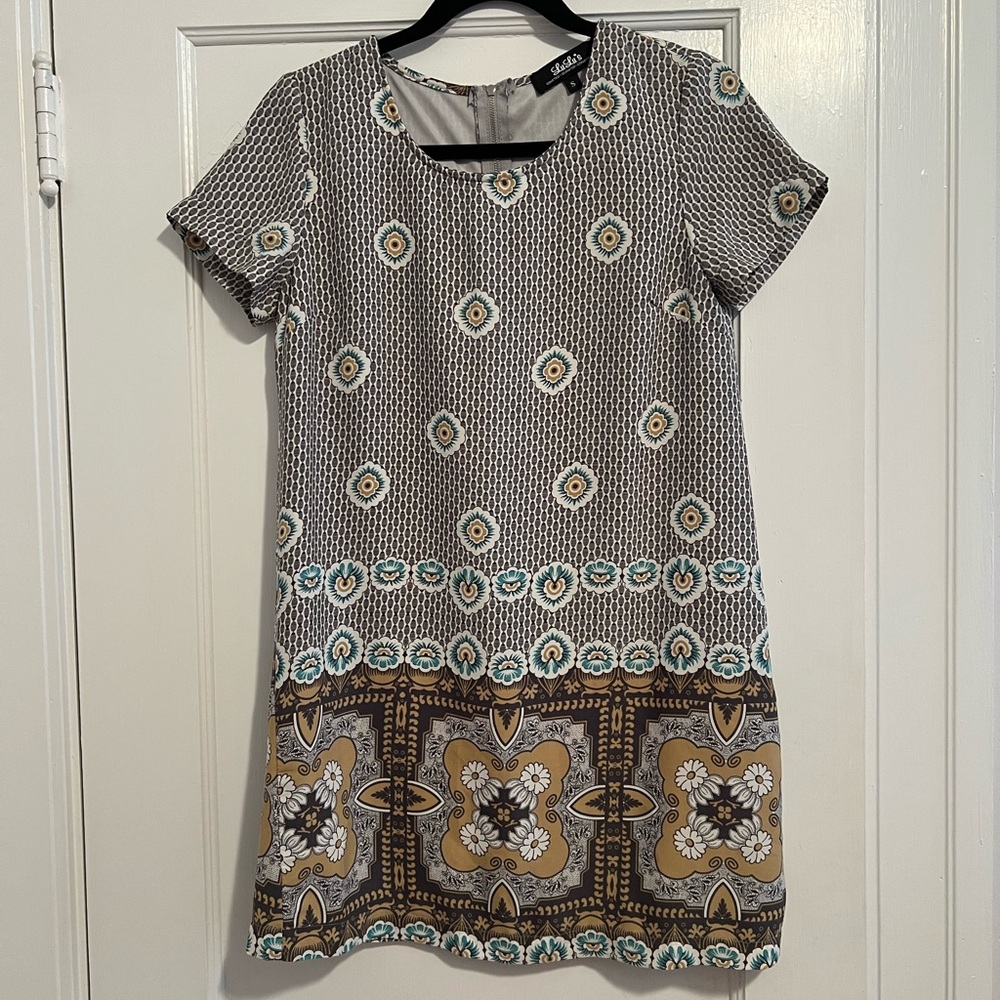 Box slip dress